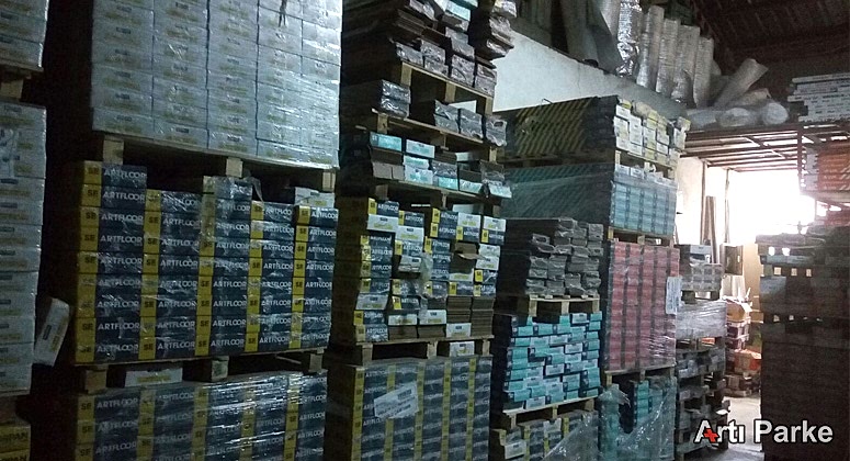 artı parke depo görünümü